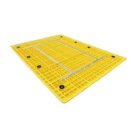 Pedestrian trench plate