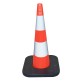 weighted PVC marking cone