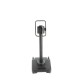 Portable Retractable Belt Barrier 2 BELTS