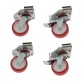 Malle aluminium avec coins de 29L à 425L