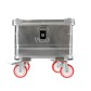 Malle aluminium avec coins de 29L à 425L