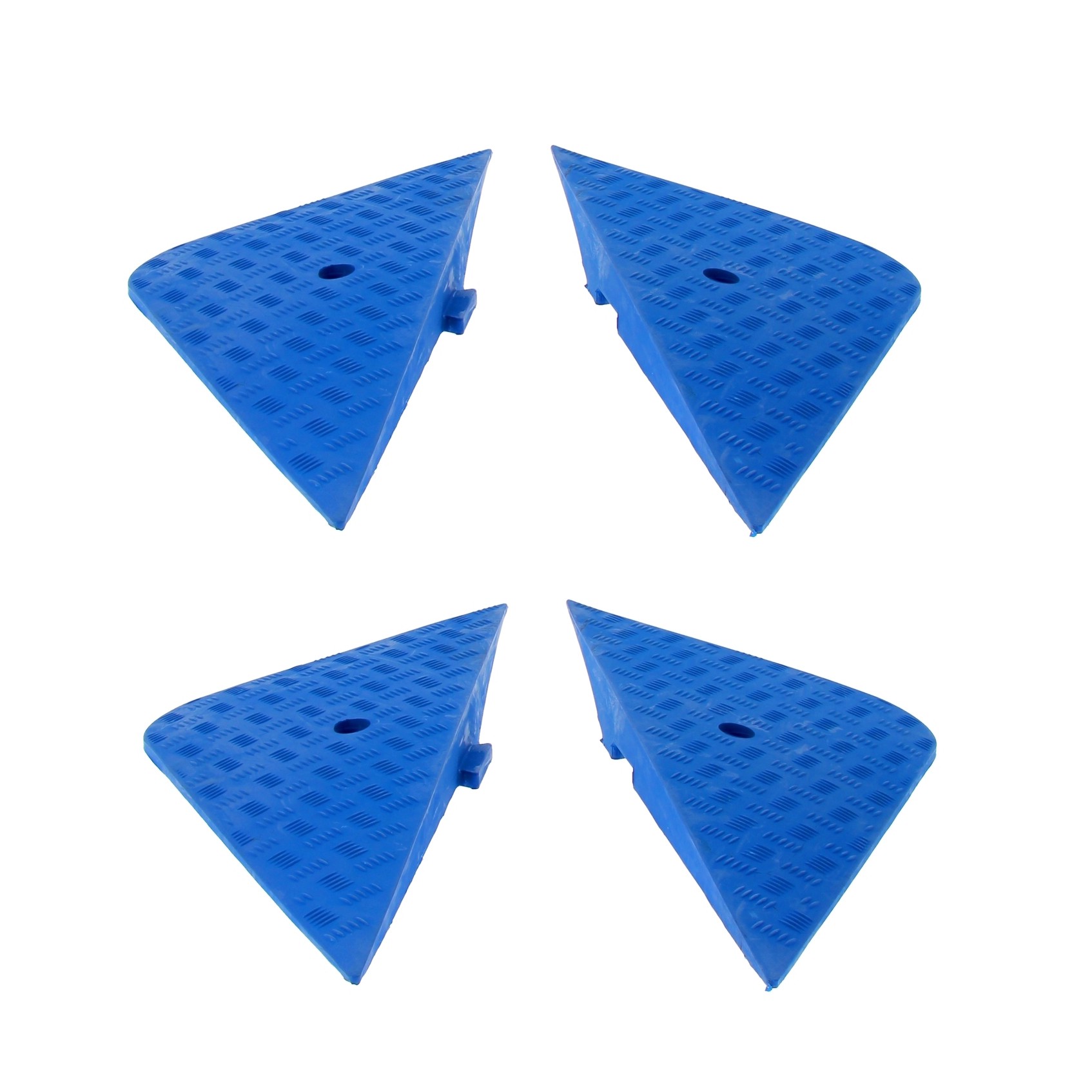 Lot de 4 embouts pour rampes accessibilité PMR pour CPTRUCK