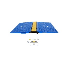 2-CHANNEL CABLE PROTECTOR...