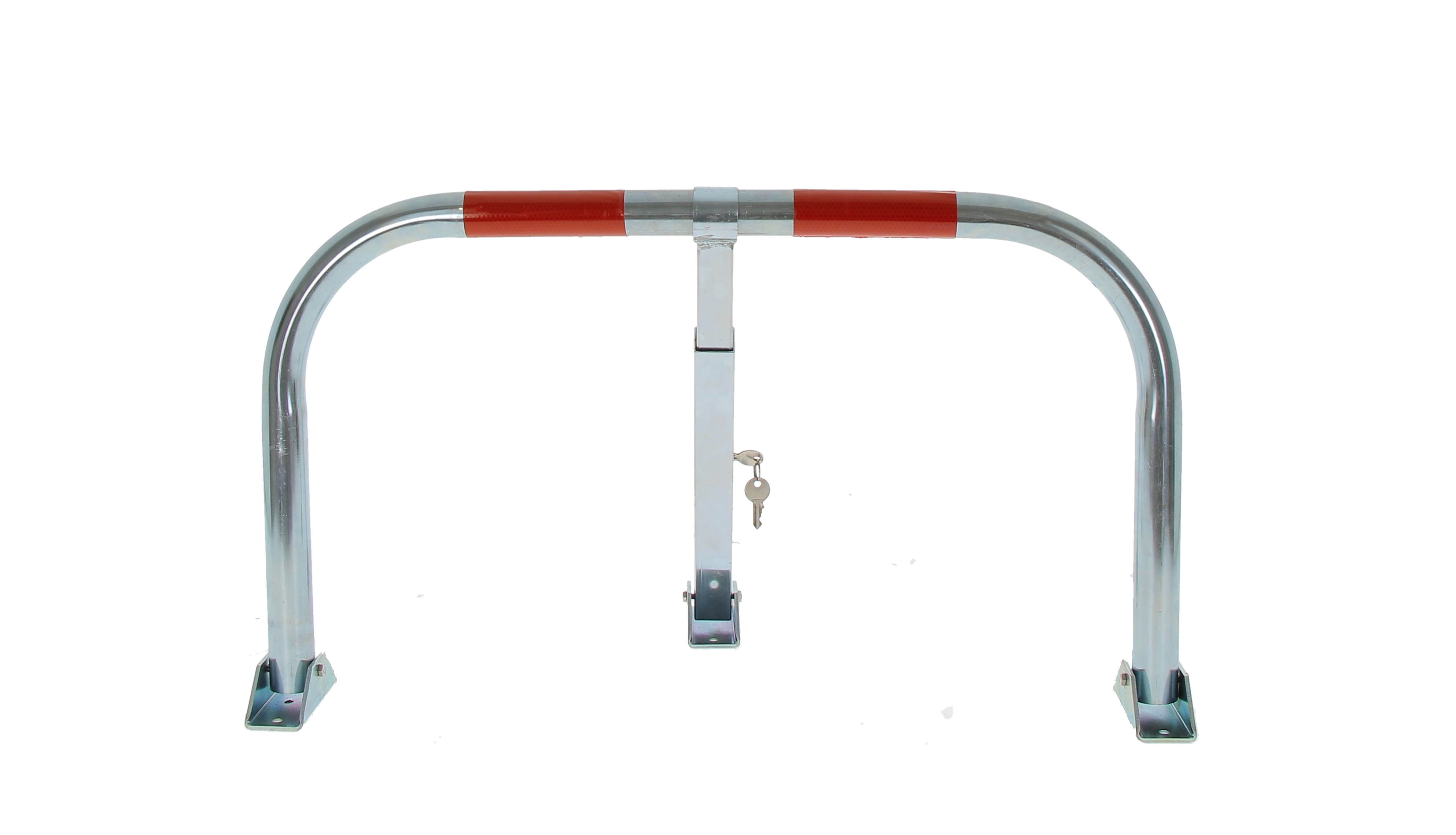 Parking hoop with key