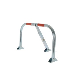Parking hoop with cylinder
