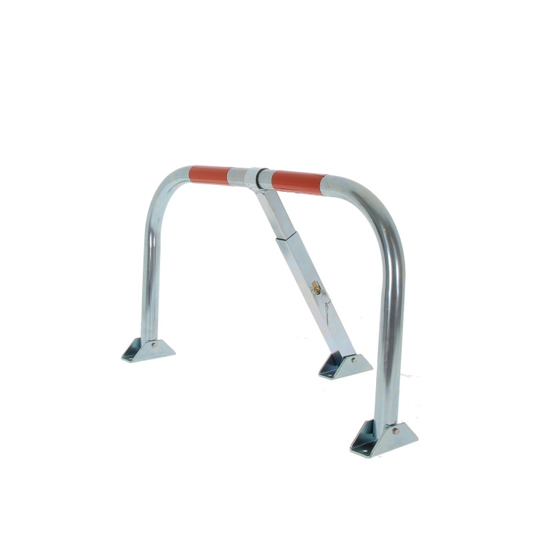 Parking hoop with cylinder