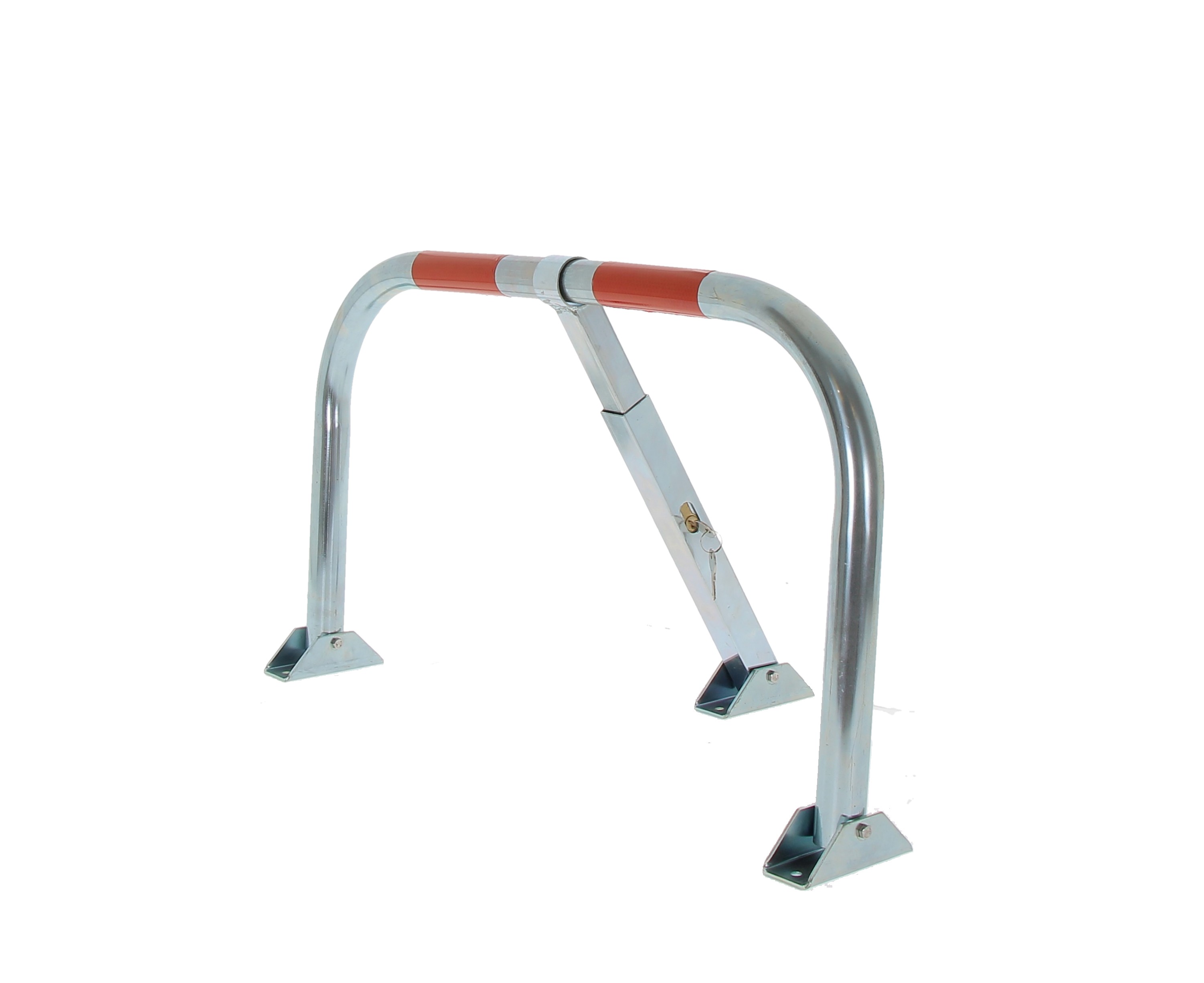 Parking hoop with key