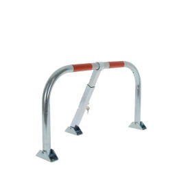 Parking hoop with cylinder