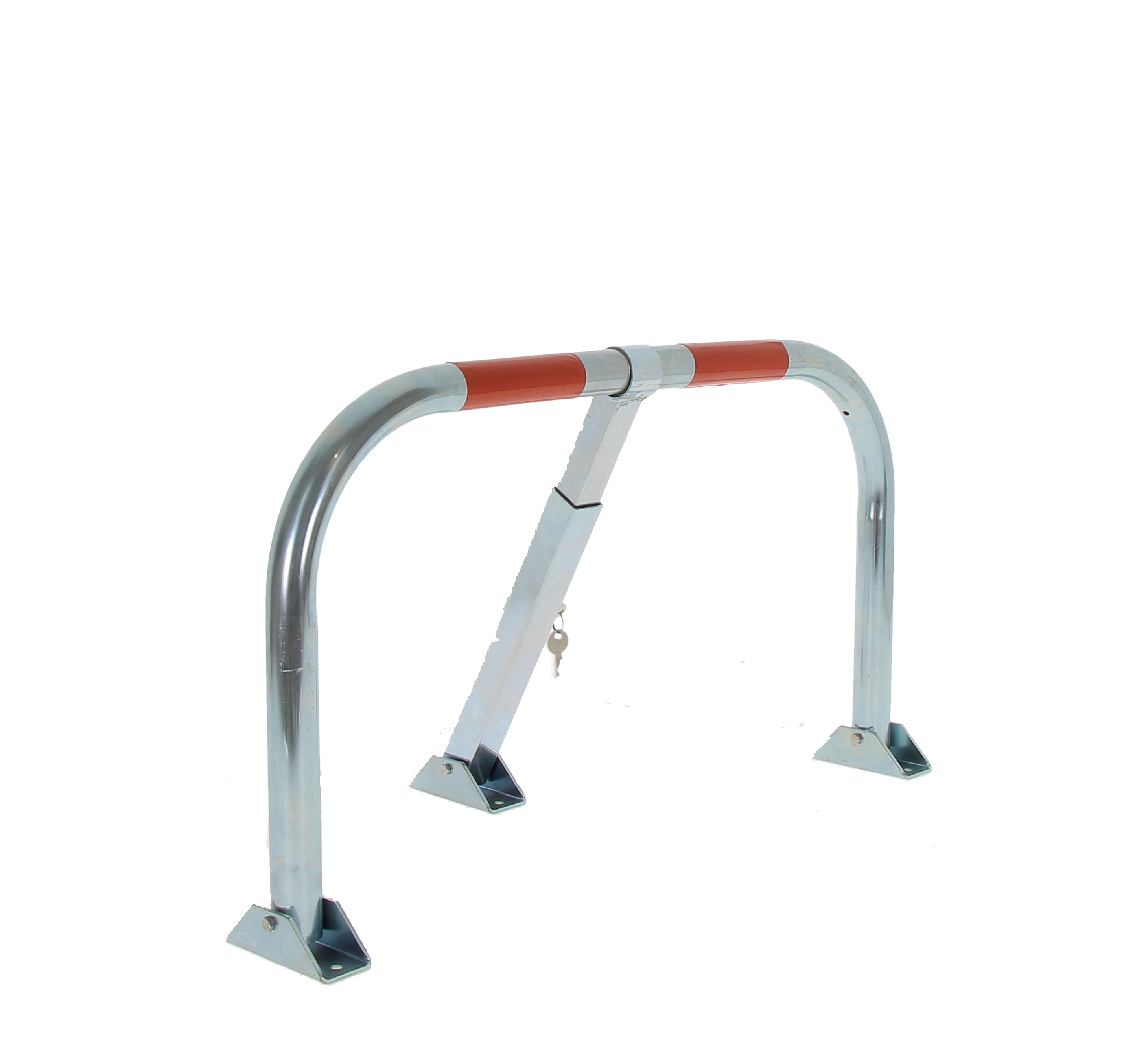 Parking hoop with key