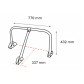 Parking hoop with cylinder