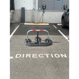 Parking bollard Ø50 mm with mounting structure