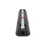 Retractable parking post with protective structure
