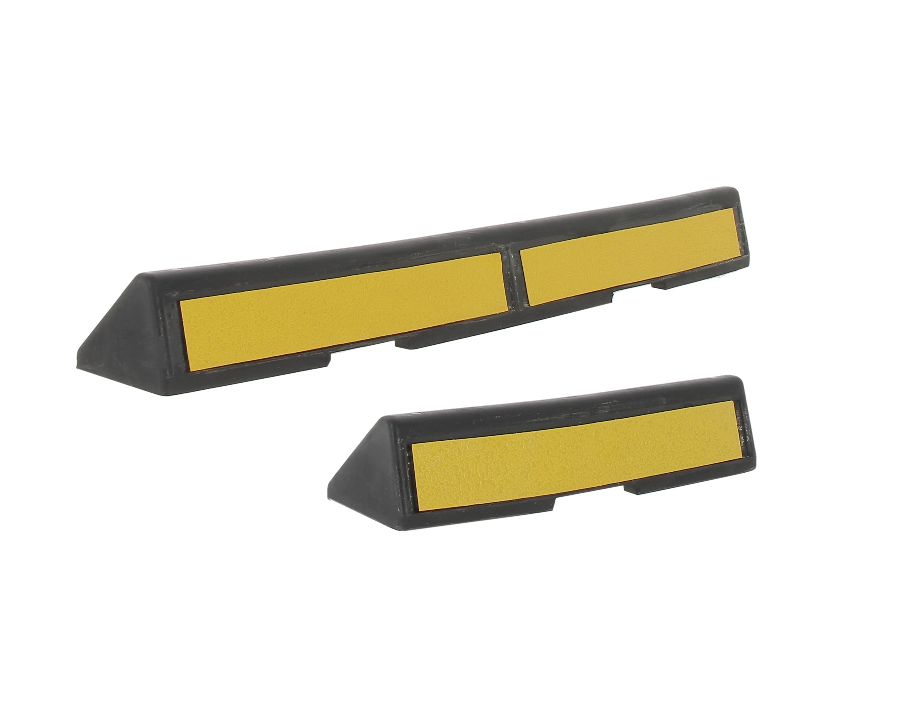 Butée de roues noir/jaune