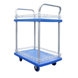 Double tray trolley