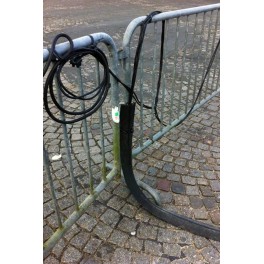 Cable protector on a roll