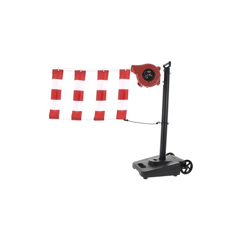 Delimitation trolley with Fabric Safety Banner