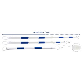 Extendable bar - 1.2 to 2.15m