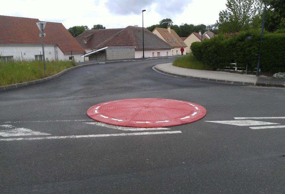 Rubber roundabout
