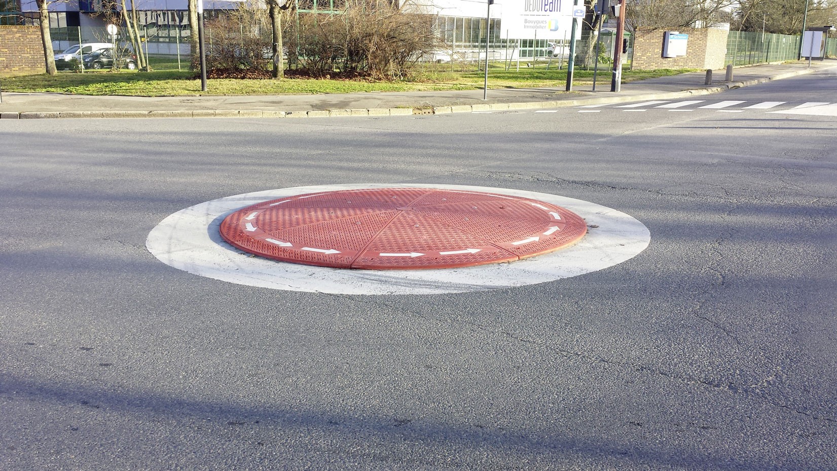 Rubber roundabout