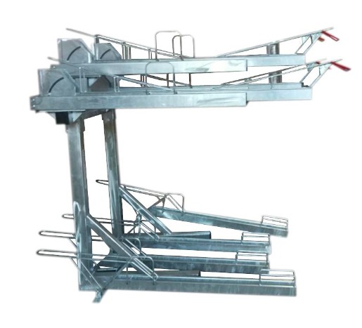 Two-tier bike rack