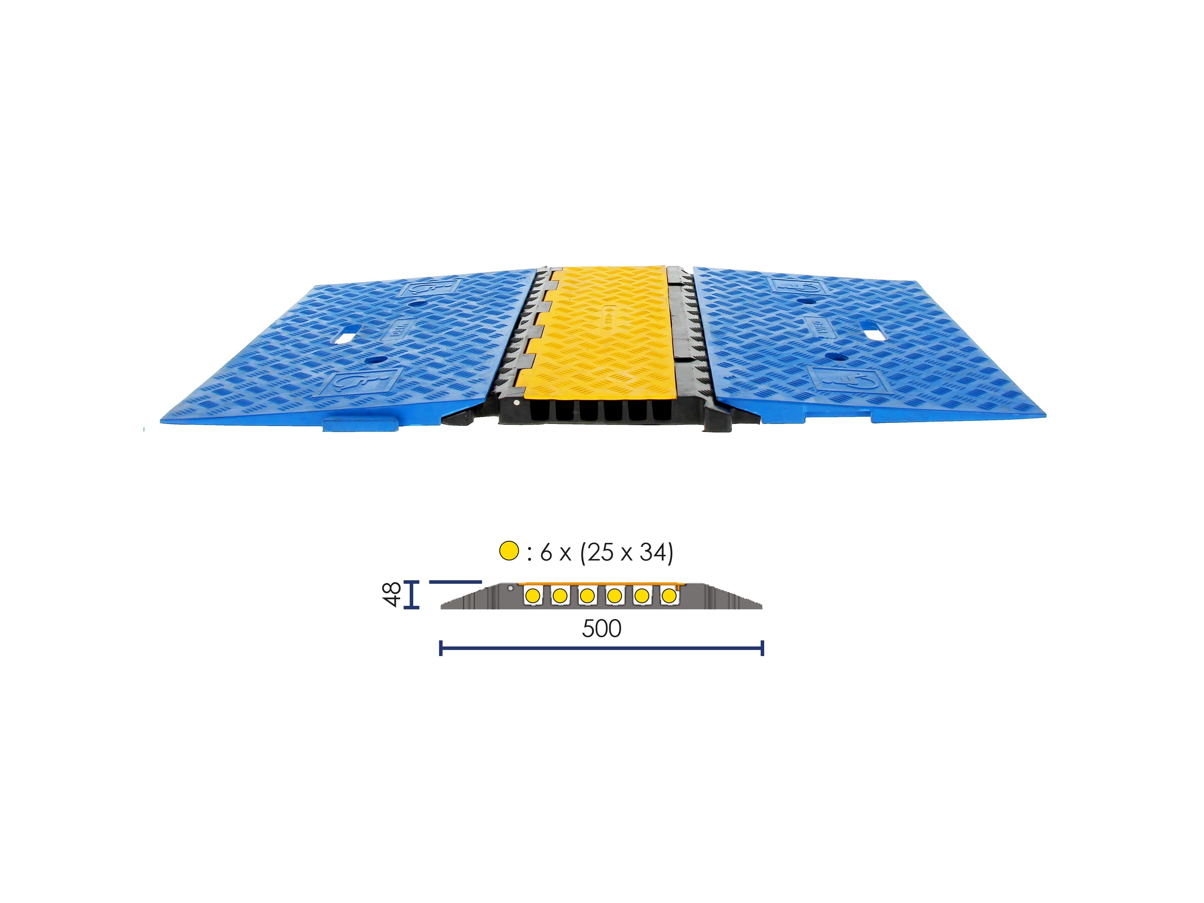 Set rampes PMR pour passe-câbles cp1002 et 1006