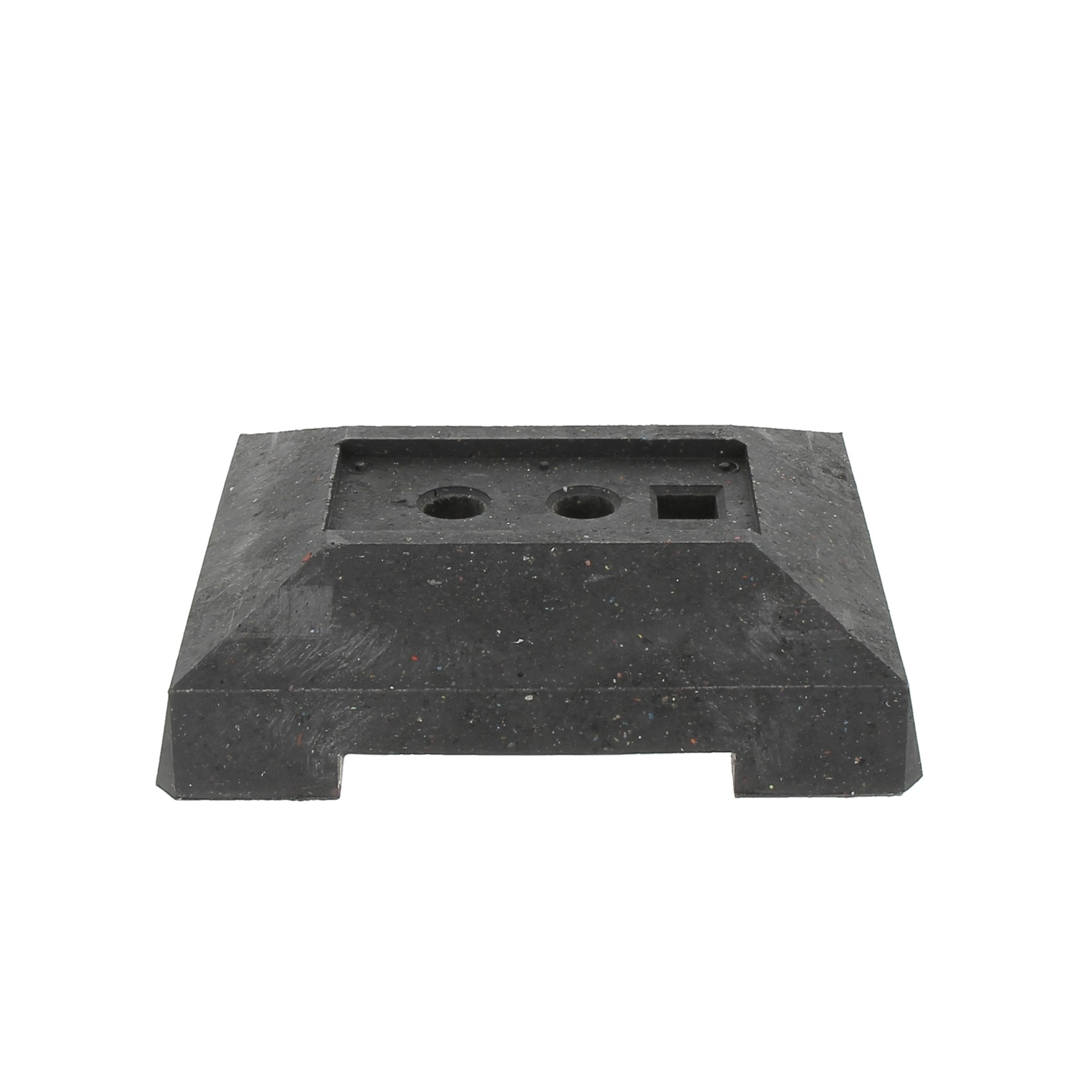 Base mobile pour panneaux et barrières 3 trous
