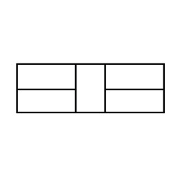 Compartment box with rubber corners