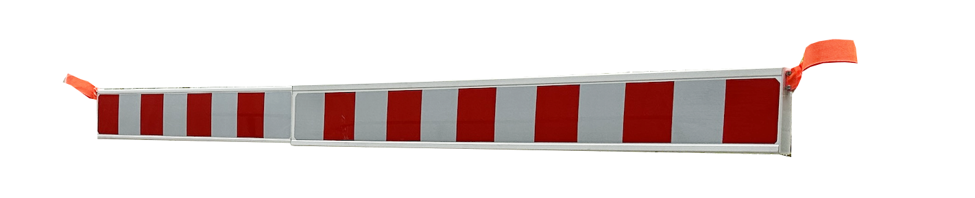 Barrière extensible avec colliers