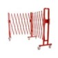 Barrière extensible en acier h 1 m x 4 m