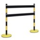 Steel marking post kit with barrier