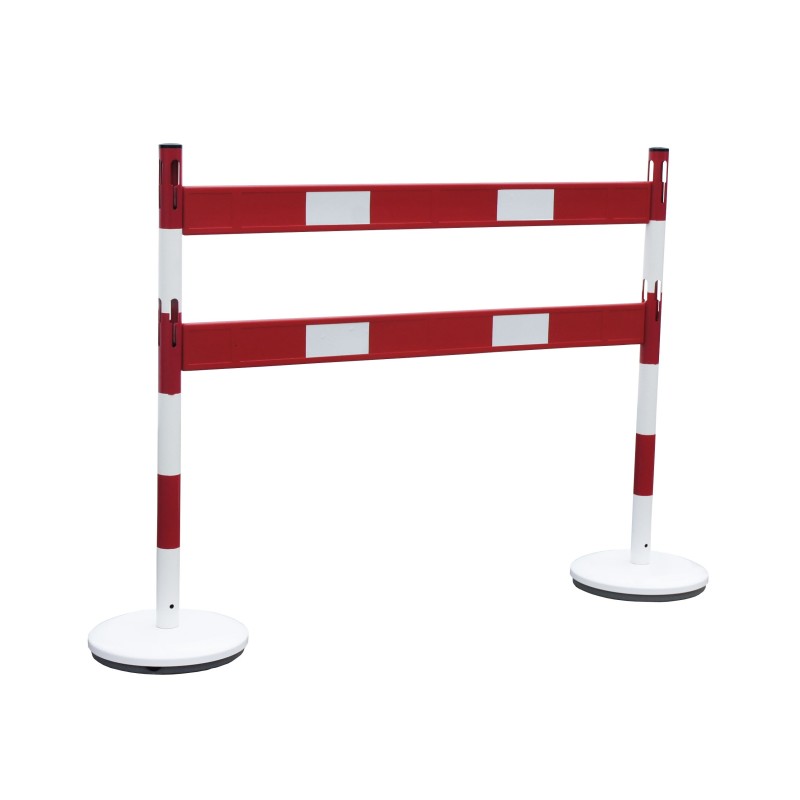 Steel marking post kit with barrier