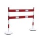 Steel marking post kit with barrier