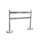 Steel marking post kit with barrier