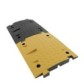 Complete black/yellow modular speed bump