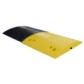 Complete black/yellow modular speed bump