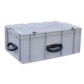 Handling crate with a lid, available in capacities ranging from 10 liters to 50 liters