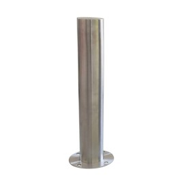 Stainless steel protective post