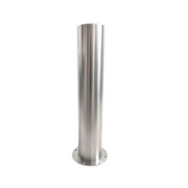 Stainless steel protective post