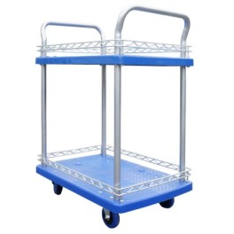 Double tray trolley