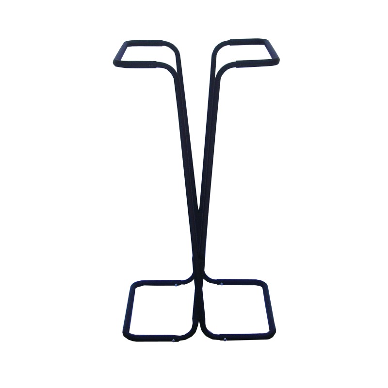 Free-standing trash bag holder