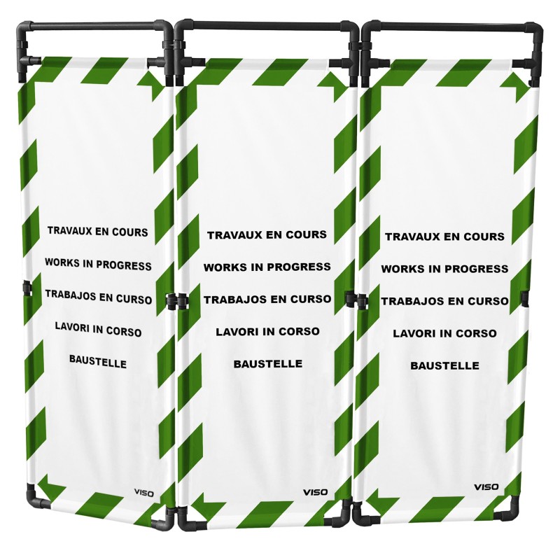 Intervention barrier - 3 panels