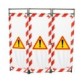 Intervention barrier - 3 panels