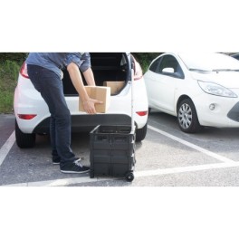foldable trolley crate 60L