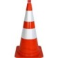 Marking cone with reflective band