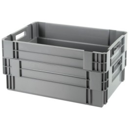 Stackable and nestable bin