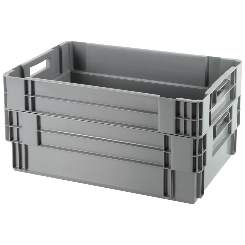 Stackable and nestable bin
