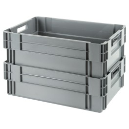 Stackable and nestable bin
