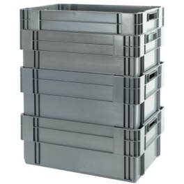 Stackable and nestable bin