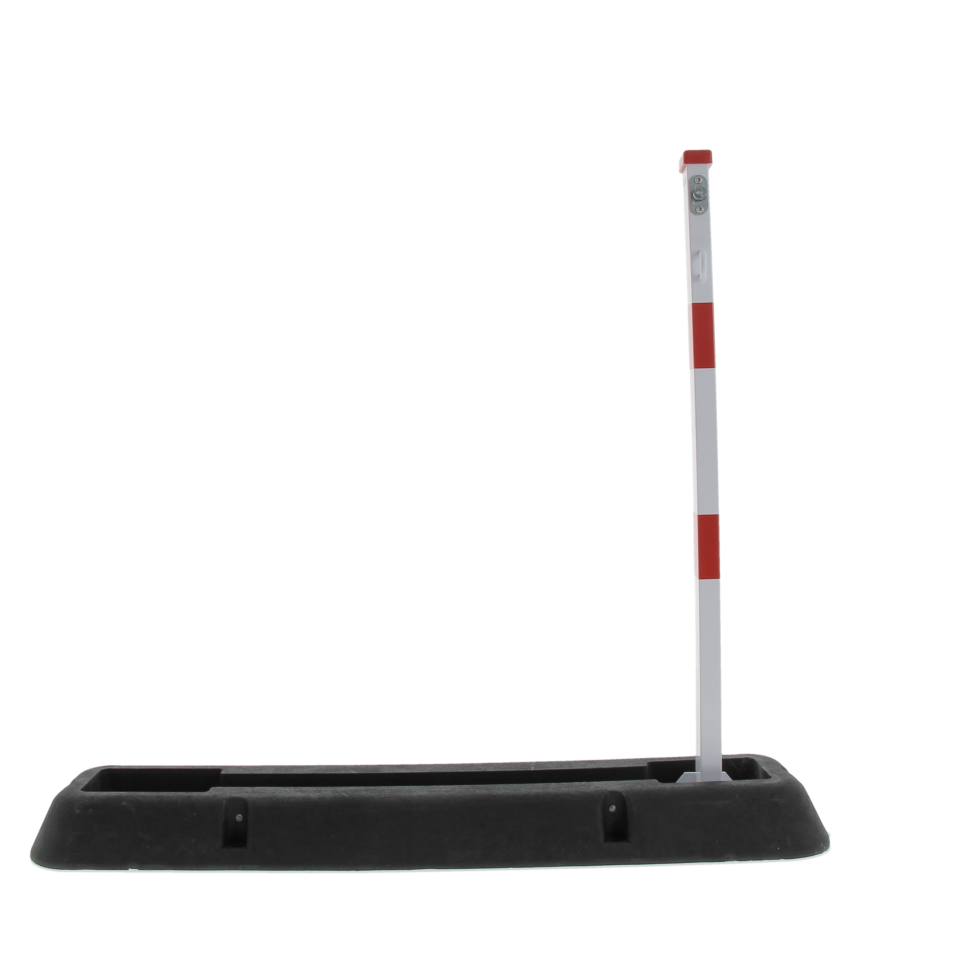 Foldable parking bollard with structure