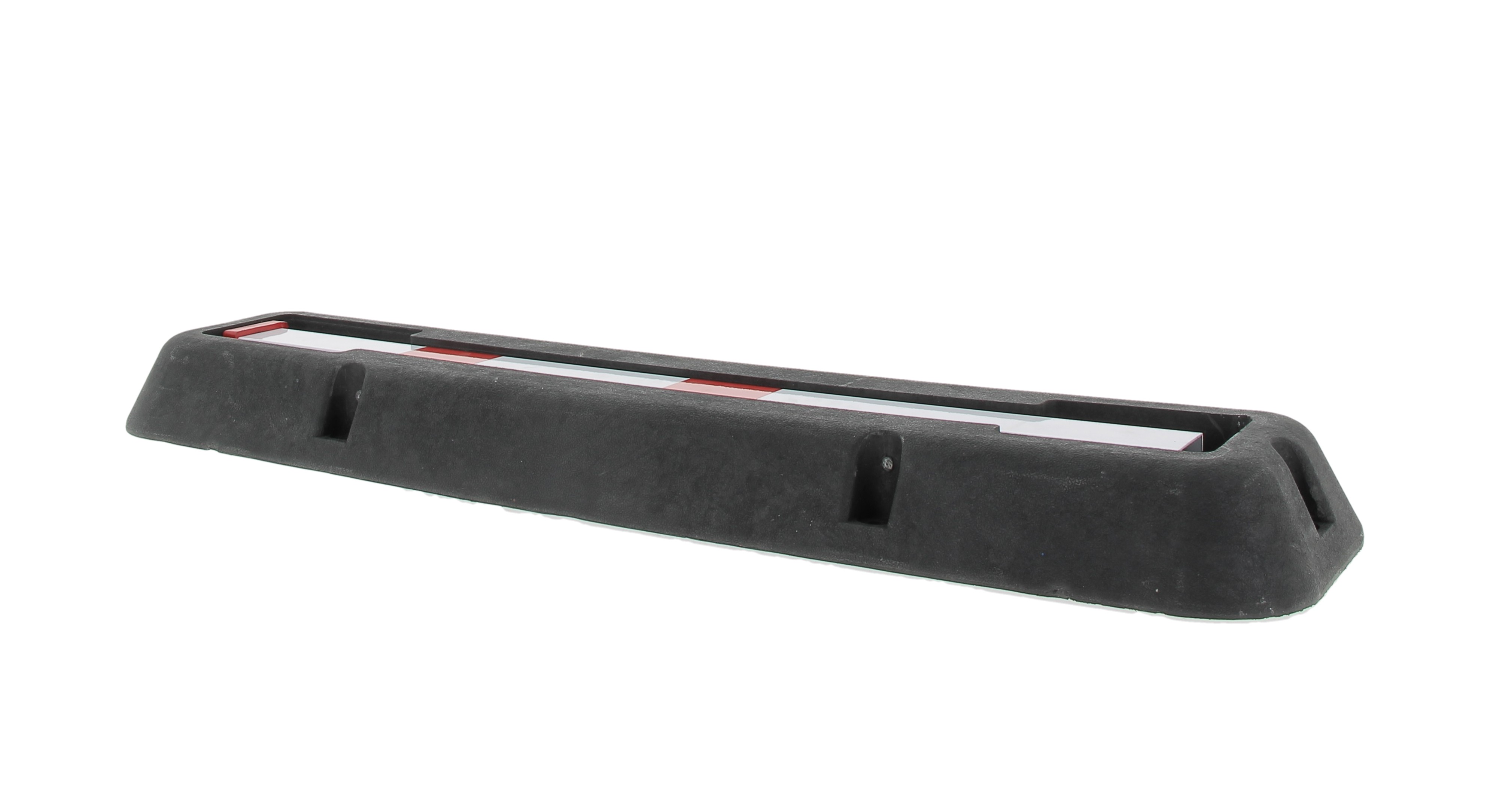 Foldable parking bollard with structure